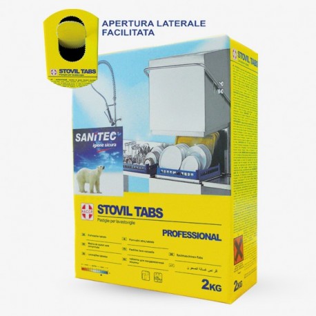 STOVIL TABS Pastiglie per Lavastoviglie 6 in 1    2Kg