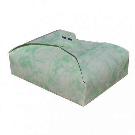 Porta Torta Rettangolare NUVOLATO VERDE