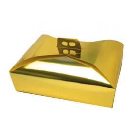 Porta Torta Rettangolare ORO