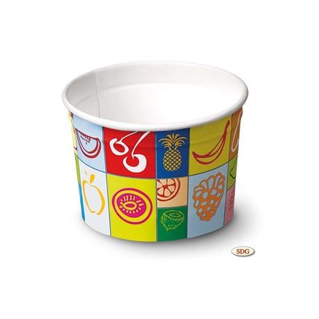 Cestello gelato in carta 200 ml - S19